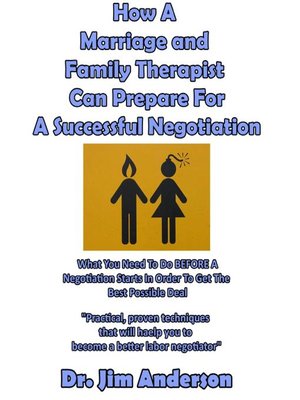 cover image of How a Marriage and Family Therapist Can Prepare for a Successful Negotiation